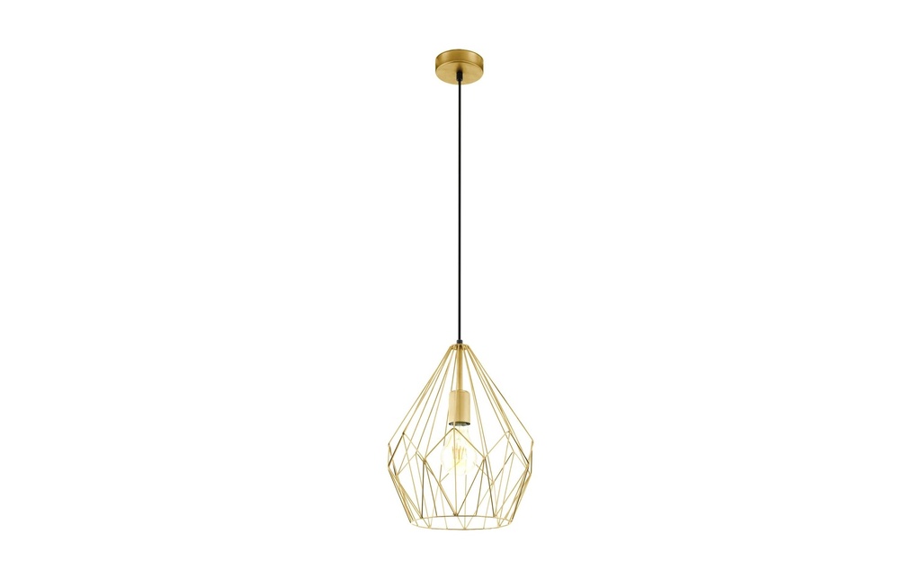 EGLO Leuchten Lampe suspendue CARLTON 1x E27 Or