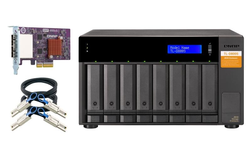 QNAP Boîtier d’extension NAS Desktop SATA 6Gbps JBOD