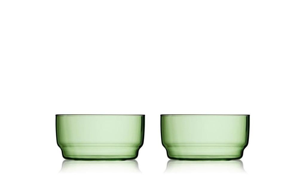 Lyngby Coupe Torino Vert, 2 pièces, 12 cm
