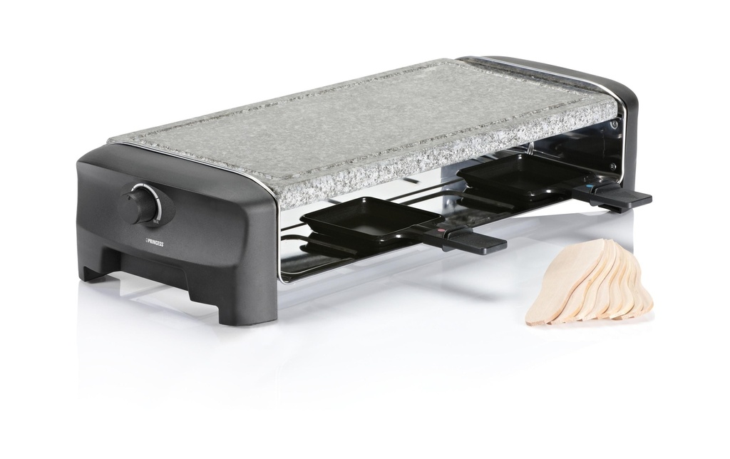 Princess Grill à raclette Stone Grill Party 8 Personen