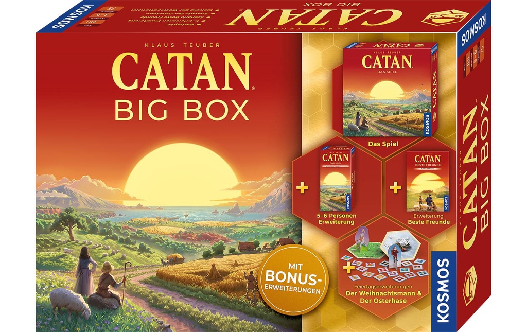 Kosmos Jeux pour la famille Catan Big Box 2025