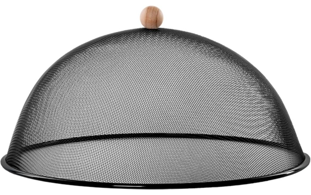 Esschert Design Barriere Bonnet anti-mouches L Noir, 1 Pièce/s