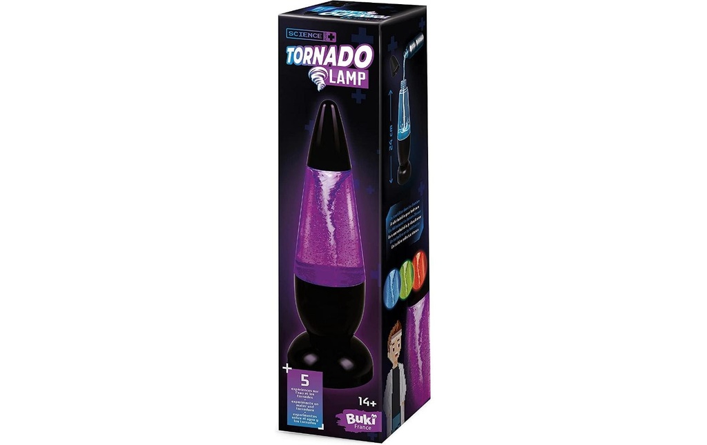 Buki Boîtes d’expérimentation Lampe Tornado