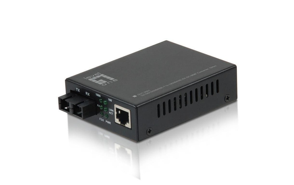 LevelOne Convertisseur de médias GVT-2001