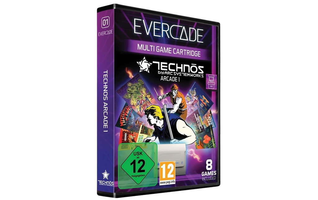 Blaze Evercade Technos Arcade Cartridge 1 (Boîte)