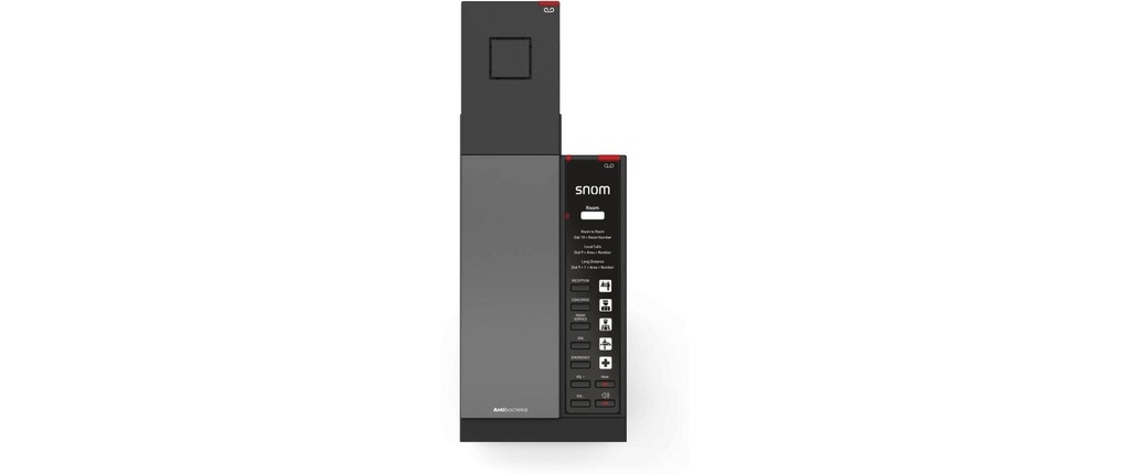 snom Téléphone de bureau HD341A Noir