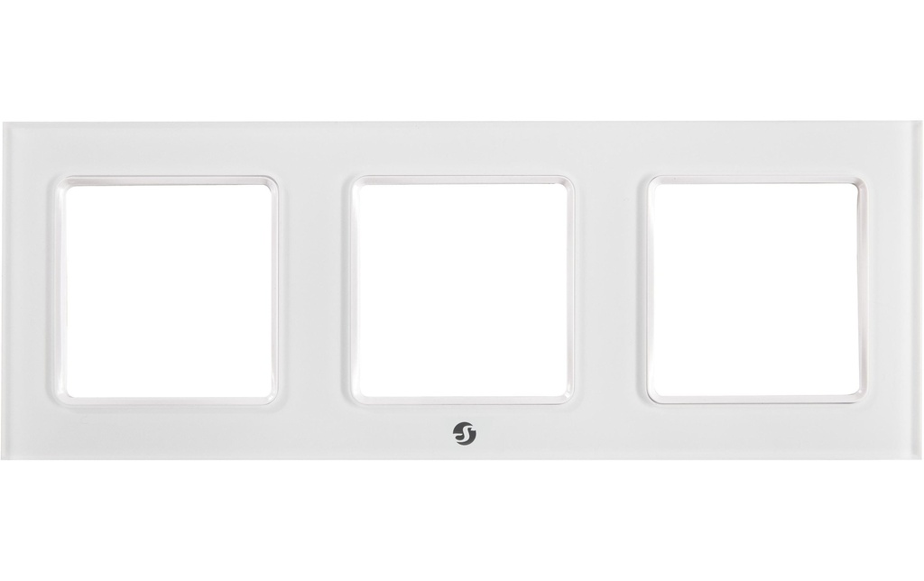 Shelly Wall Frame 3 pour Shelly Wall Switch blanc