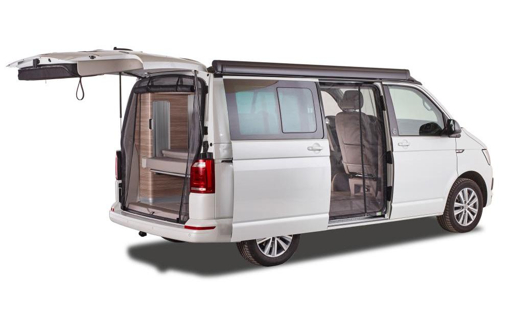 Van Quito Moustiquaire de porte coulissante, fine-mesh VW T5/T6/T6.1