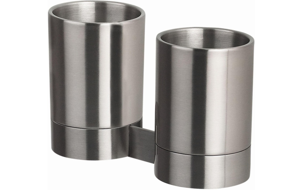 spirella Gobelet pour le brossage de dents Nyo Argenté