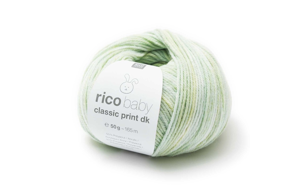 Rico Design Laine Baby Classic Print dk 50 g Vert clair