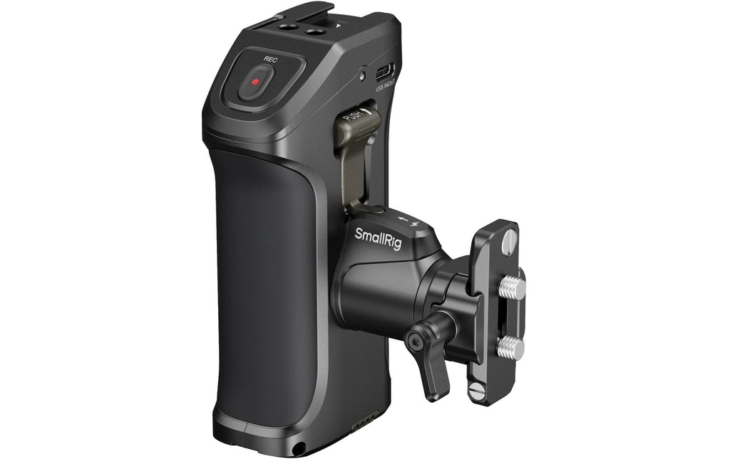 Smallrig Support Poignée latérale rotative avec déclencheur REC