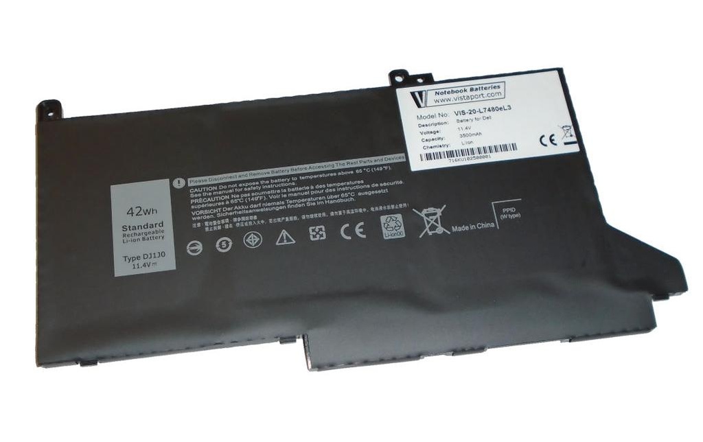 Vistaport Batterie pour DELL Latitude 7x80 / 7x90