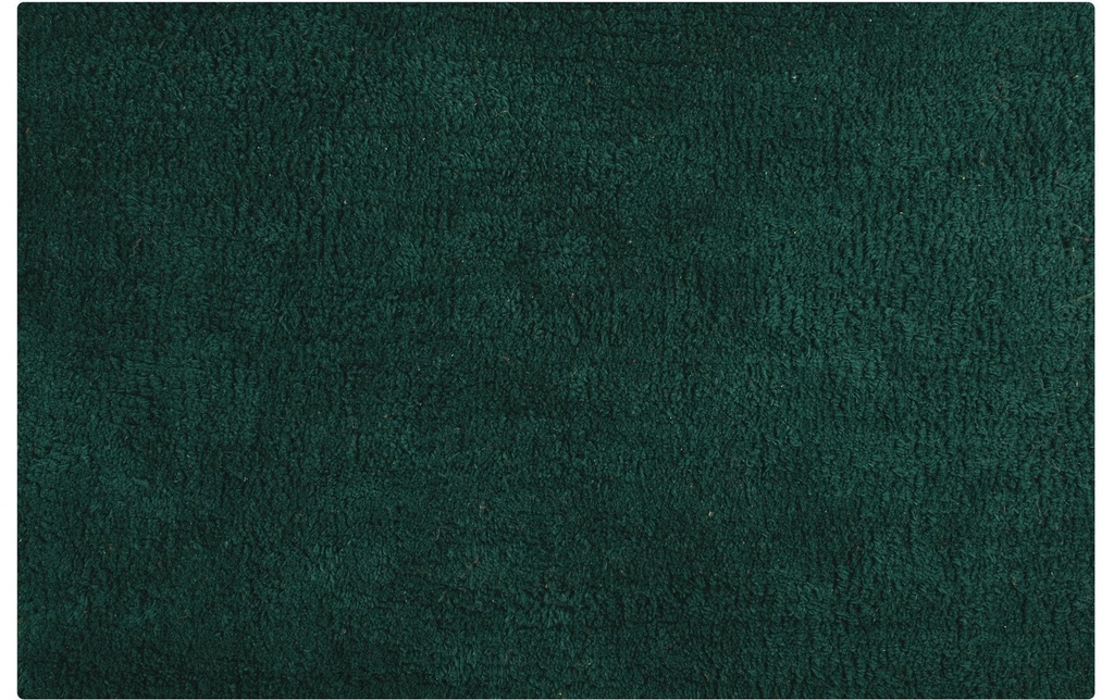 MSV Tapis de bain Dalija 45 x 70 cm, Vert foncé