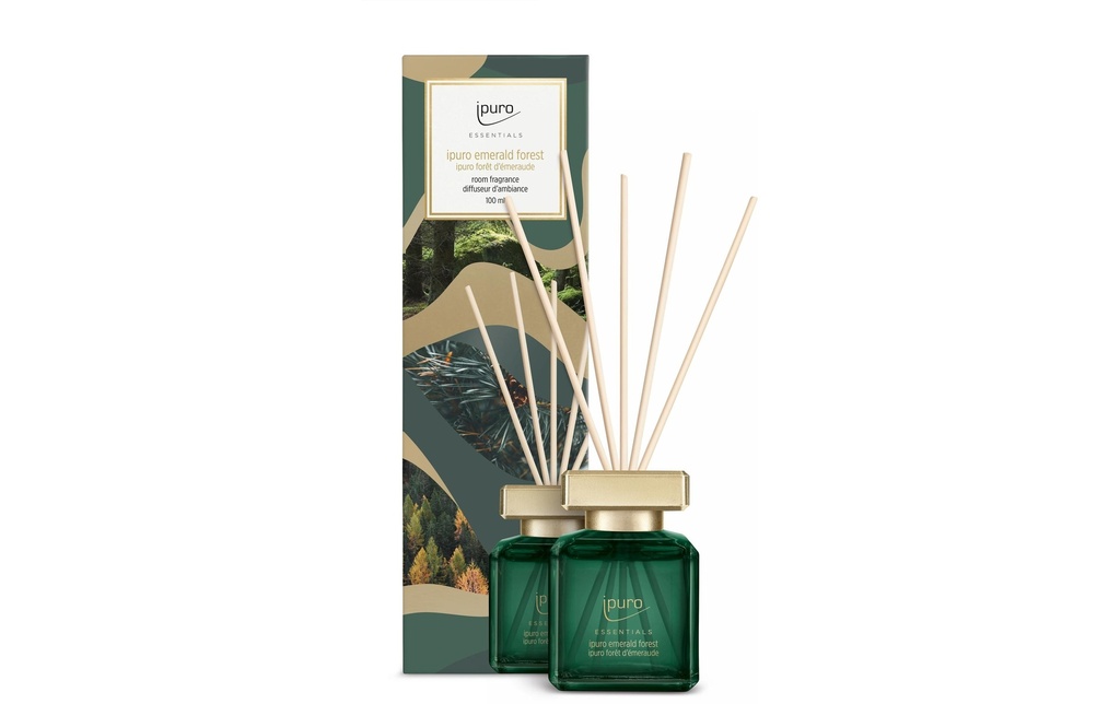 ipuro Bâtonnets parfumés forêt d'émeraude 100 ml