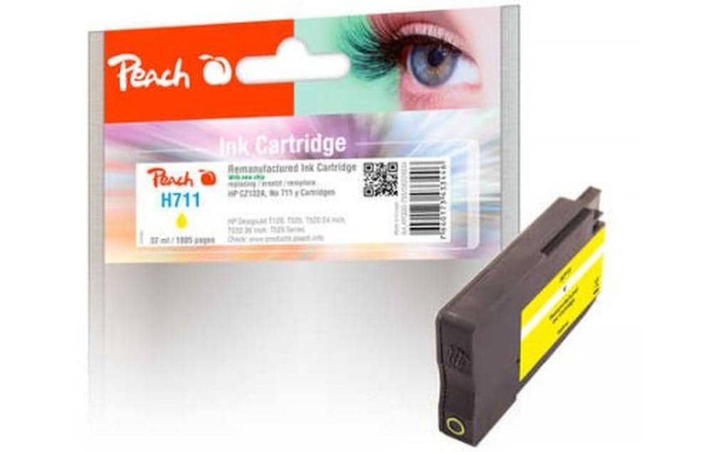 Peach Encre HP Nr. 711 (CZ132A) Yellow