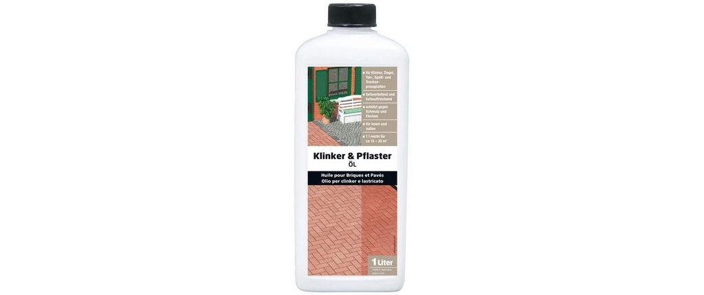 Glutoclean Huile de clinker et de pavé 1 l