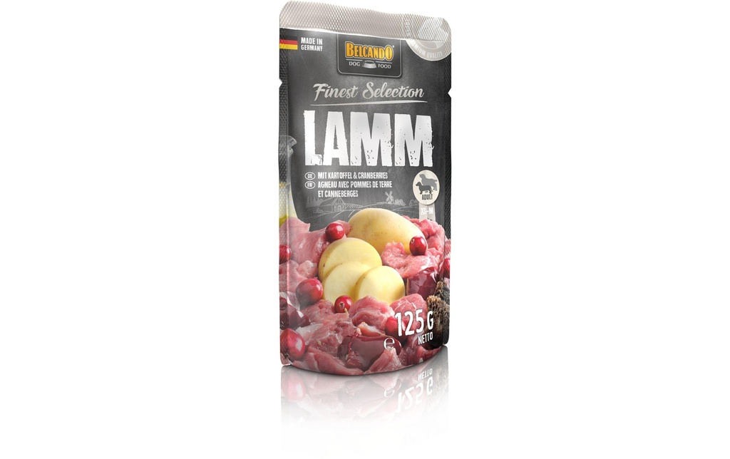 Belcando Alimentation humide Finest Selection agneau, 125g