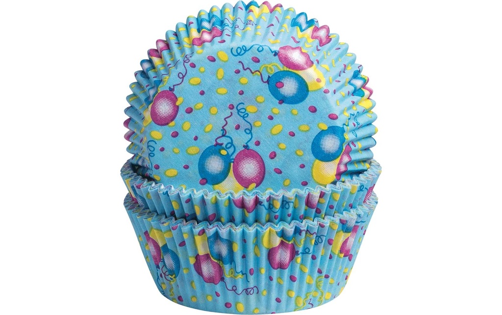 Demmler Moule à muffins Ballon de baudruche 60 Pièce/s