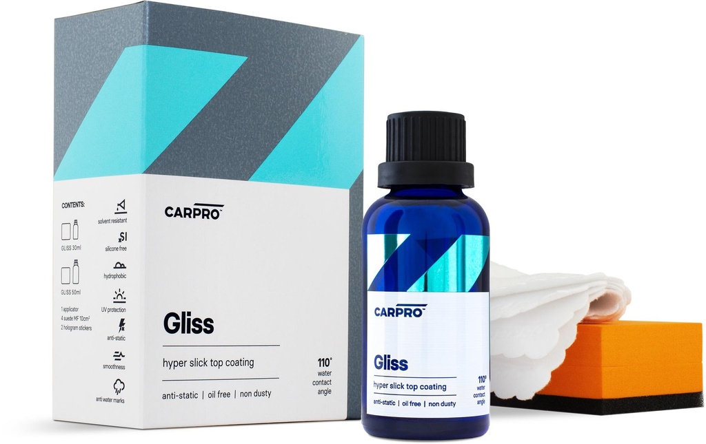 CarPro Imperméabilisation GLISS Coating 30 ml