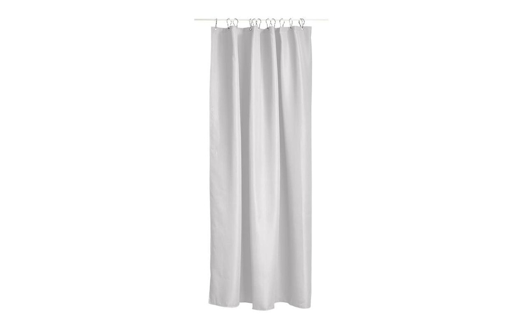Zone Denmark Rideau de douche Lux 180 x 200 cm Gris