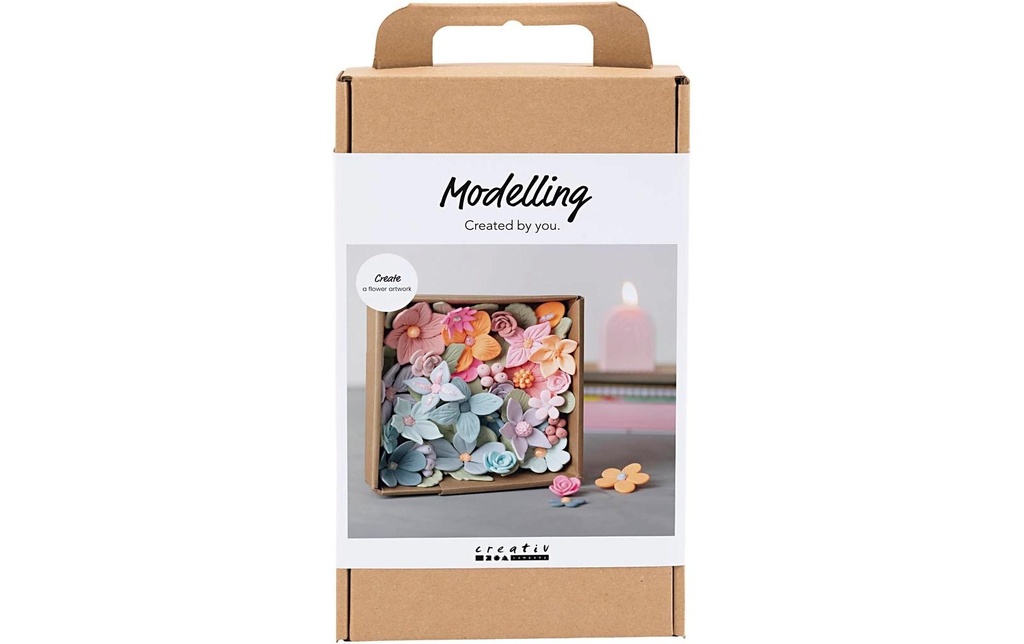 Creativ Company Kits de bricolage Argile de soie Couleurs pastel