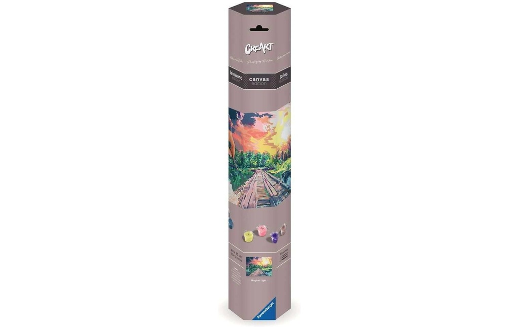 Ravensburger Peinture avec chiffres CreArt – Lumière magique sur toile