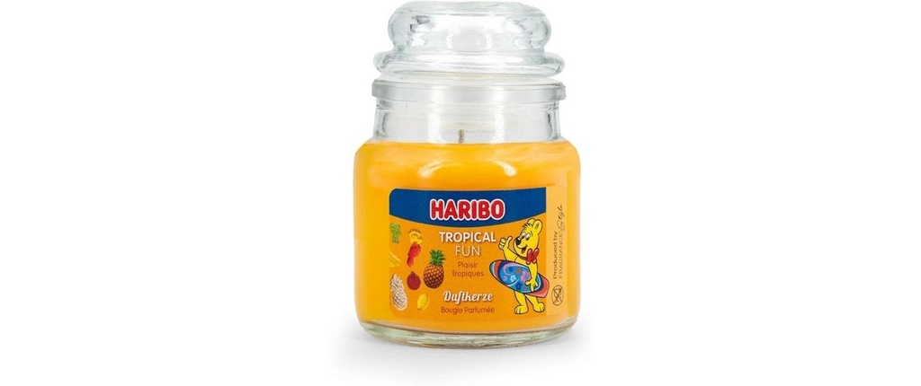 balthasar Bougie parfumée Haribo Tropical Fun 6 x 9 cm