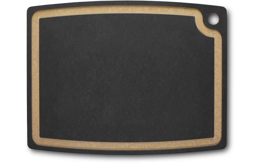 Victorinox Planche à découper Kitchen Rainure à jus, 49.5 cm x 38.1 cm, Noir