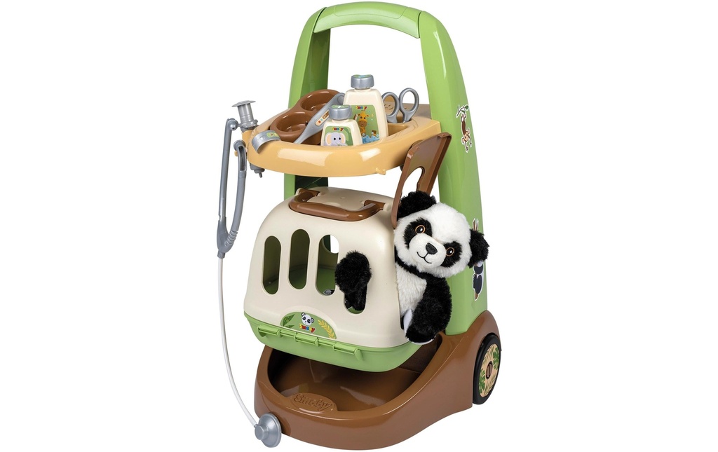 Smoby Vétérinaire Trolley avec panda