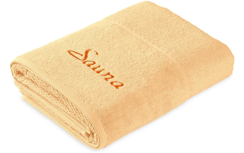 Frottana Serviette de sauna Pearl 80 x 200 cm,  Maize