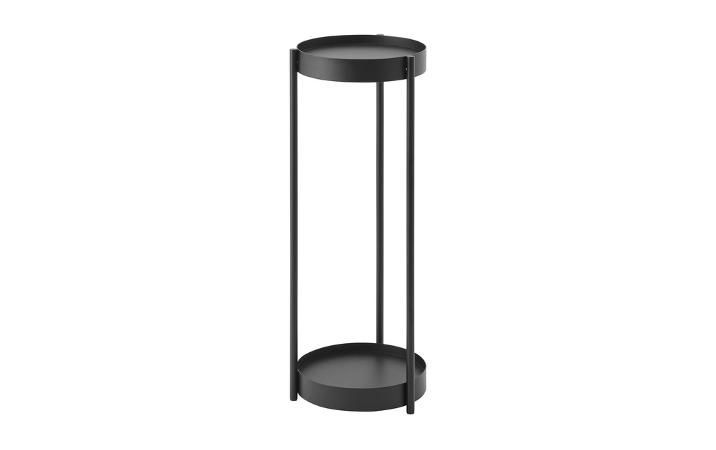 Yamazaki Supports pour plantes Tour 25 x 26.5 x 70 cm Noir