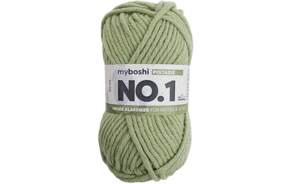 myBoshi Laine Nr.1 Pistache 50 g, 55 m