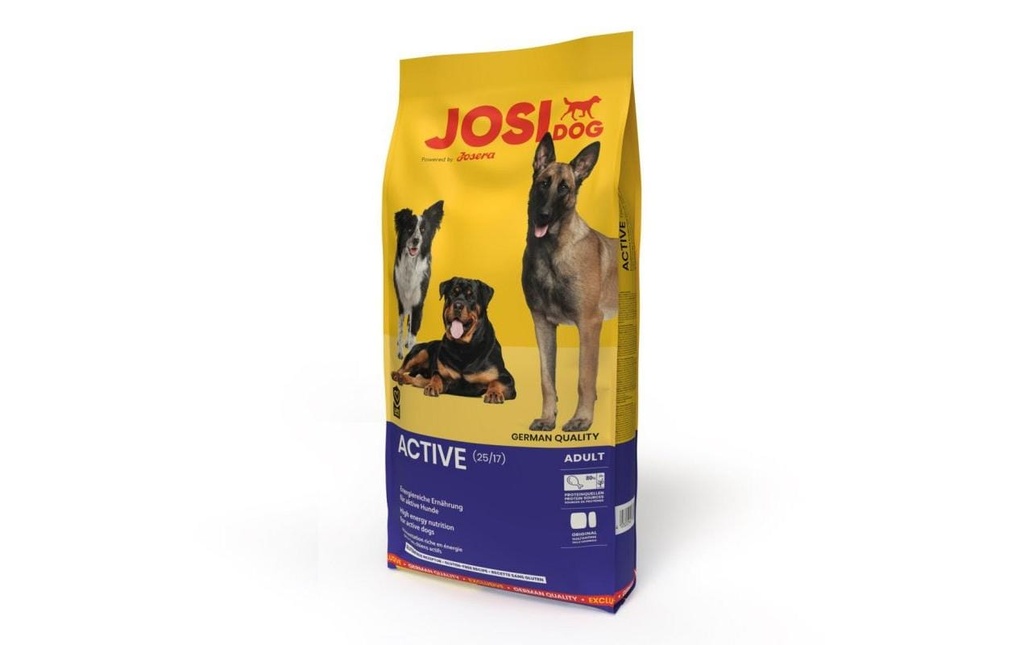 Josi Cat & Dog by Josera Alimentation sèche JosiDog Active, Adulte, 15 kg