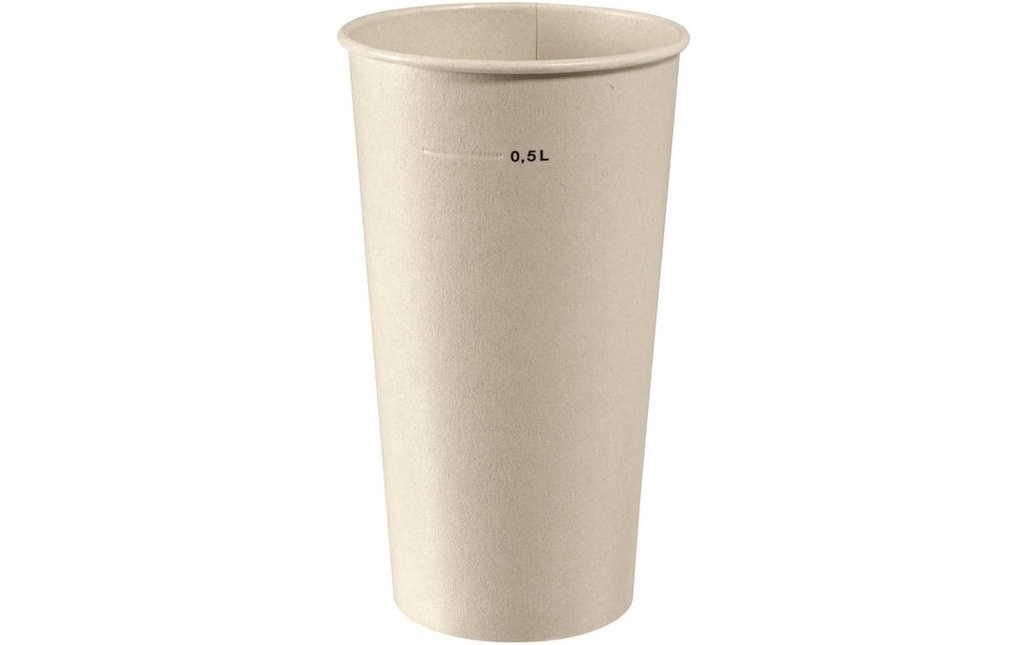 Duni Gobelets jetables Breeze 590 ml, 36 Pièce/s, Brun