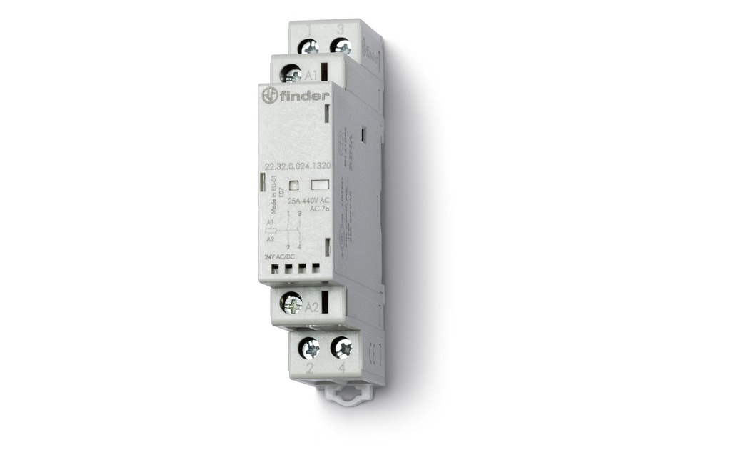 Finder Contacteur Serie 22 2x 25A Installation
