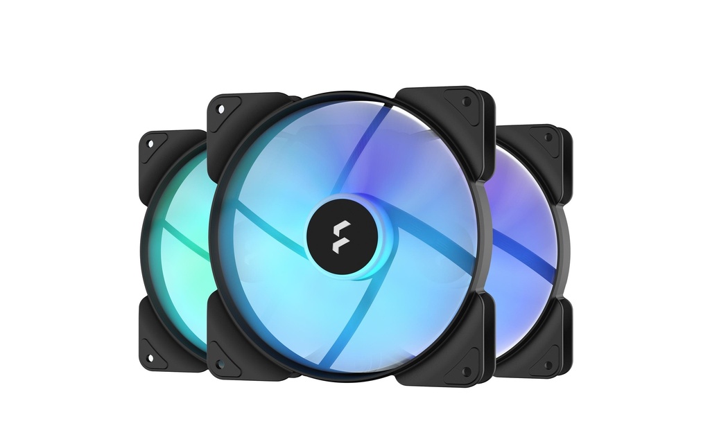 Fractal Design Ventilateur PC Aspect 14 RGB PWM Noir 3 pièces
