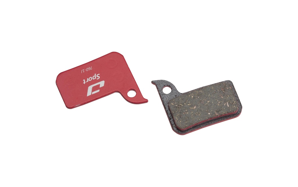 JAGWIRE Plaquettes de frein Sport Semi Metallic Rouge