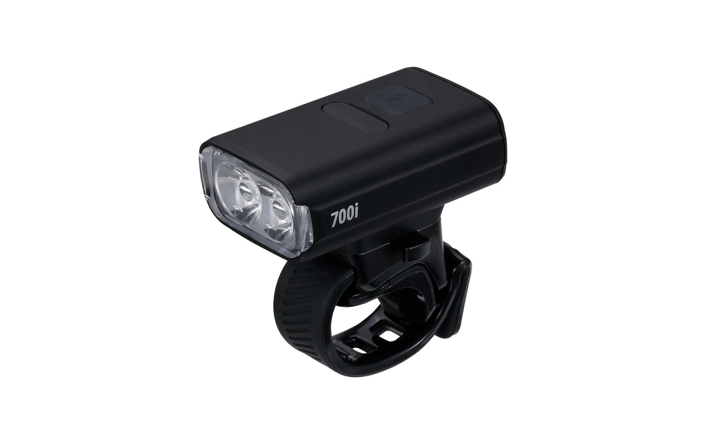 BBB Éclairage avant NanoStrike 700i lumens, USB-C, 7 modes