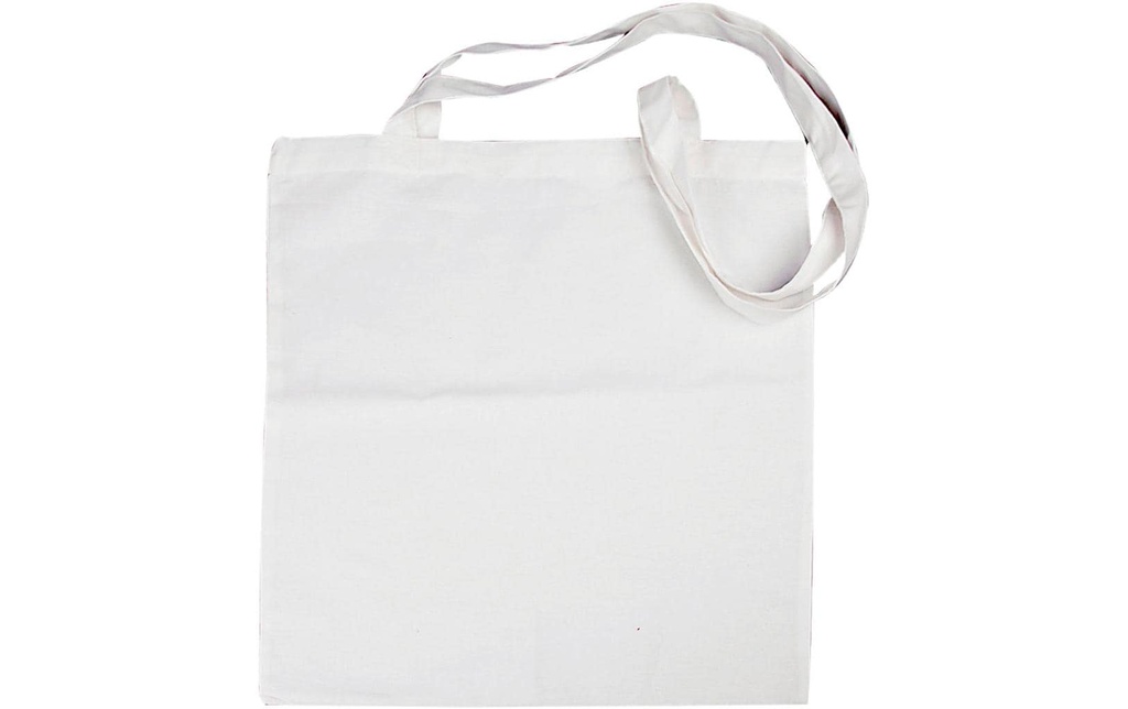 Creativ Company Pochette en tissu Coton, 10 Pièce/s, Blanc