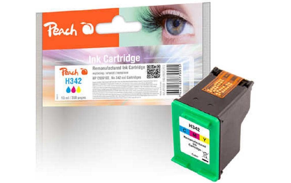 Peach Kits d’encre HP Nr. 342/C9361E C/M/Y