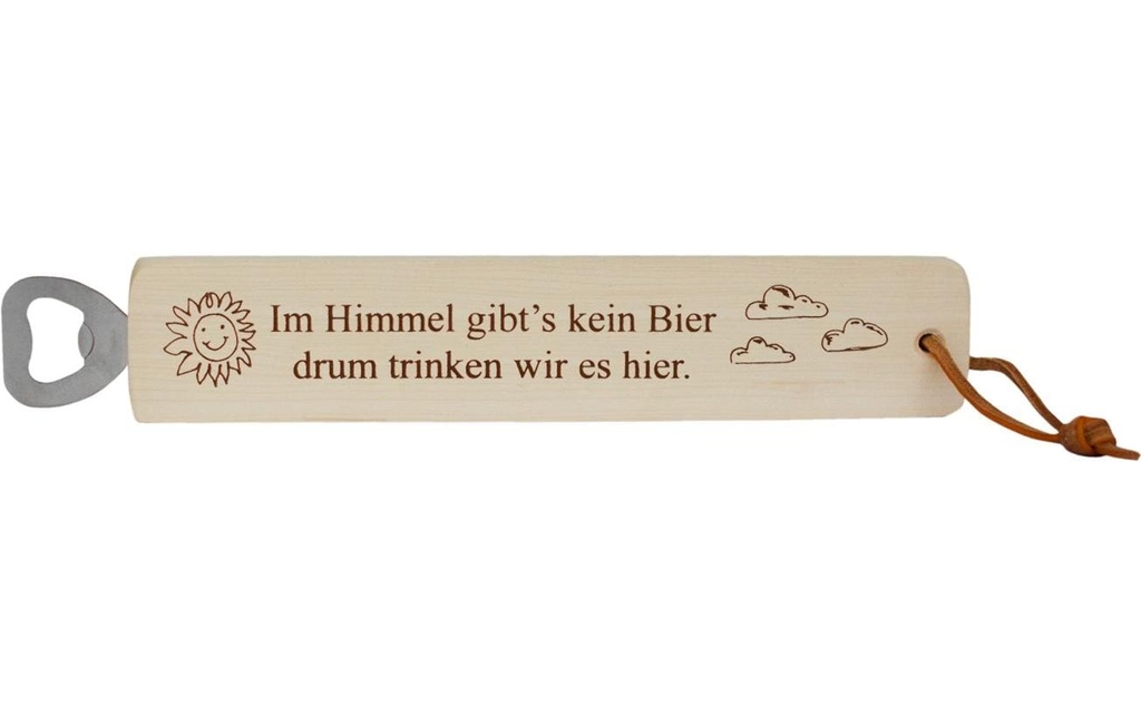 Trendcompany Décapsuleur Ciel & Bière, 29 cm