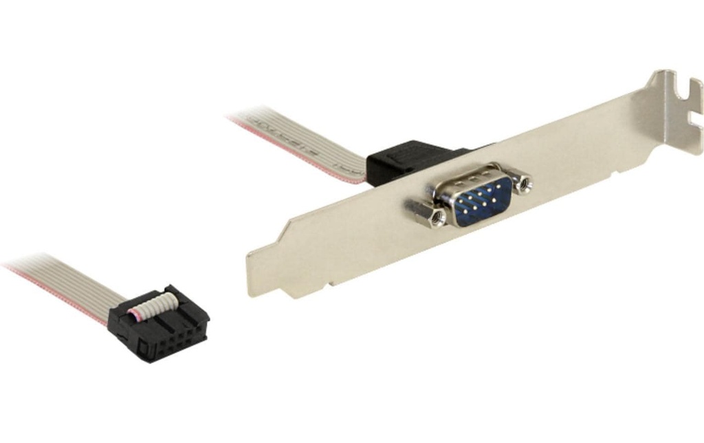 Delock Bracket RS-232 Affectation des broches en rotation