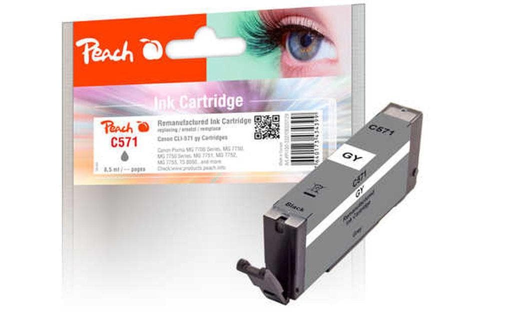Peach Encre Canon CLI-571GY Grey