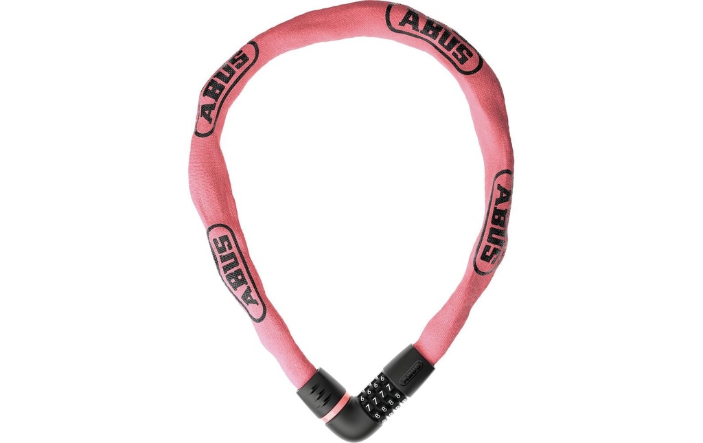 Abus Antivol à chaîne Tresor 6807C/110 Rose