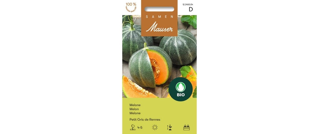 Samen Mauser Semence Melon Petit Gris Rennes