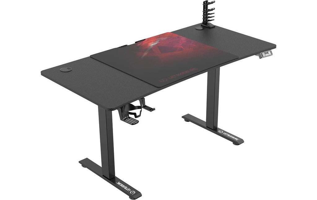 Ultradesk Table de jeu Level V2 Rouge