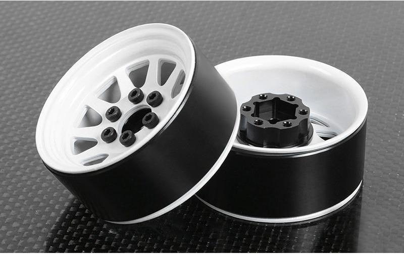 RC4WD Jantes 1.9 Blanc