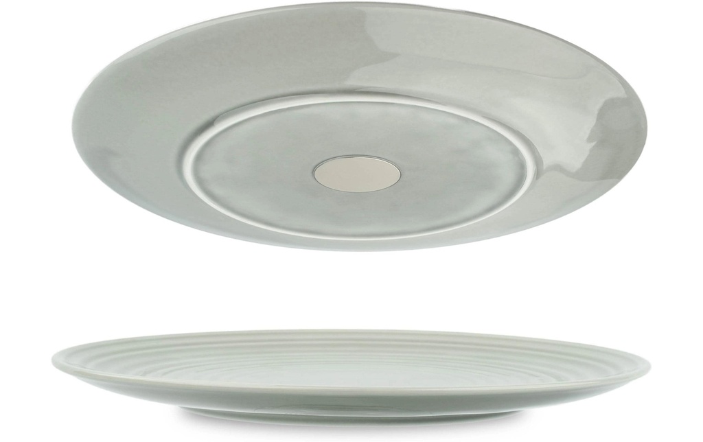 Silwy Assiette magnétique en porcelaine ASH 26 cm