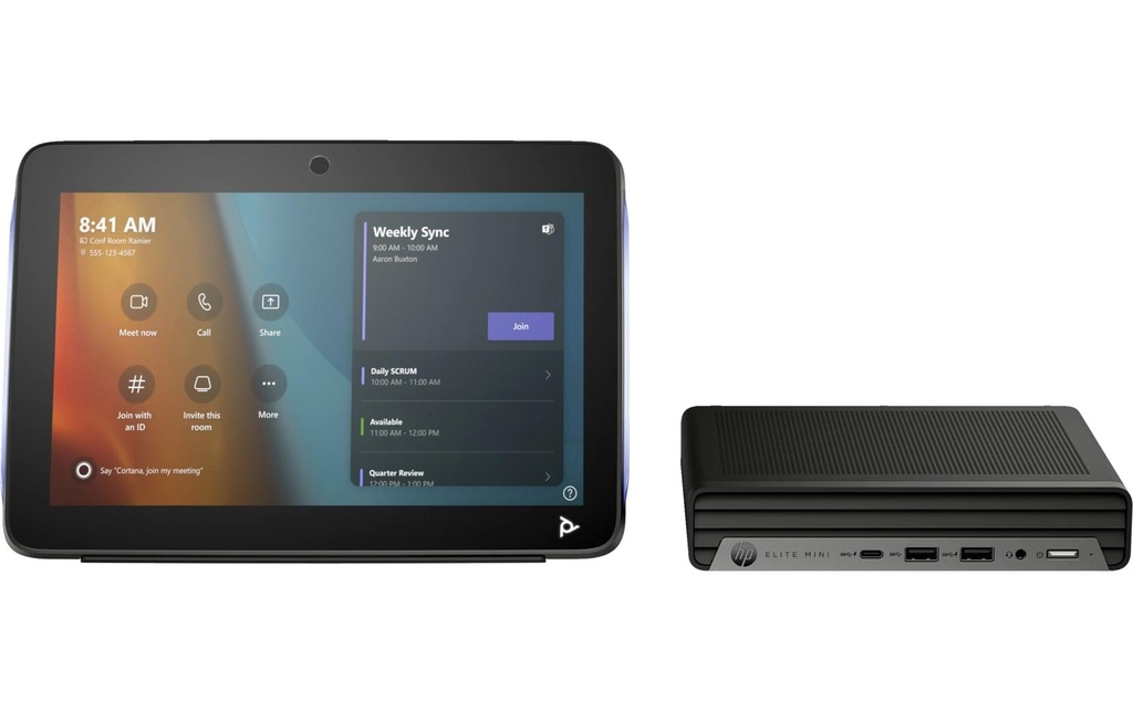 HP Soluzione spaziale Poly Studio Base Kit G9 Plus