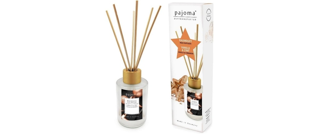 Pajoma Bâtonnets parfumés Vanille & Cannelle 100 ml